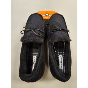 artic shield memory foam slippers black size 13